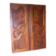 Wardrobe door walnut cherry trees