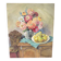 Aquarelle ancienne nature morte sur panneau