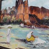 Oil on canvas