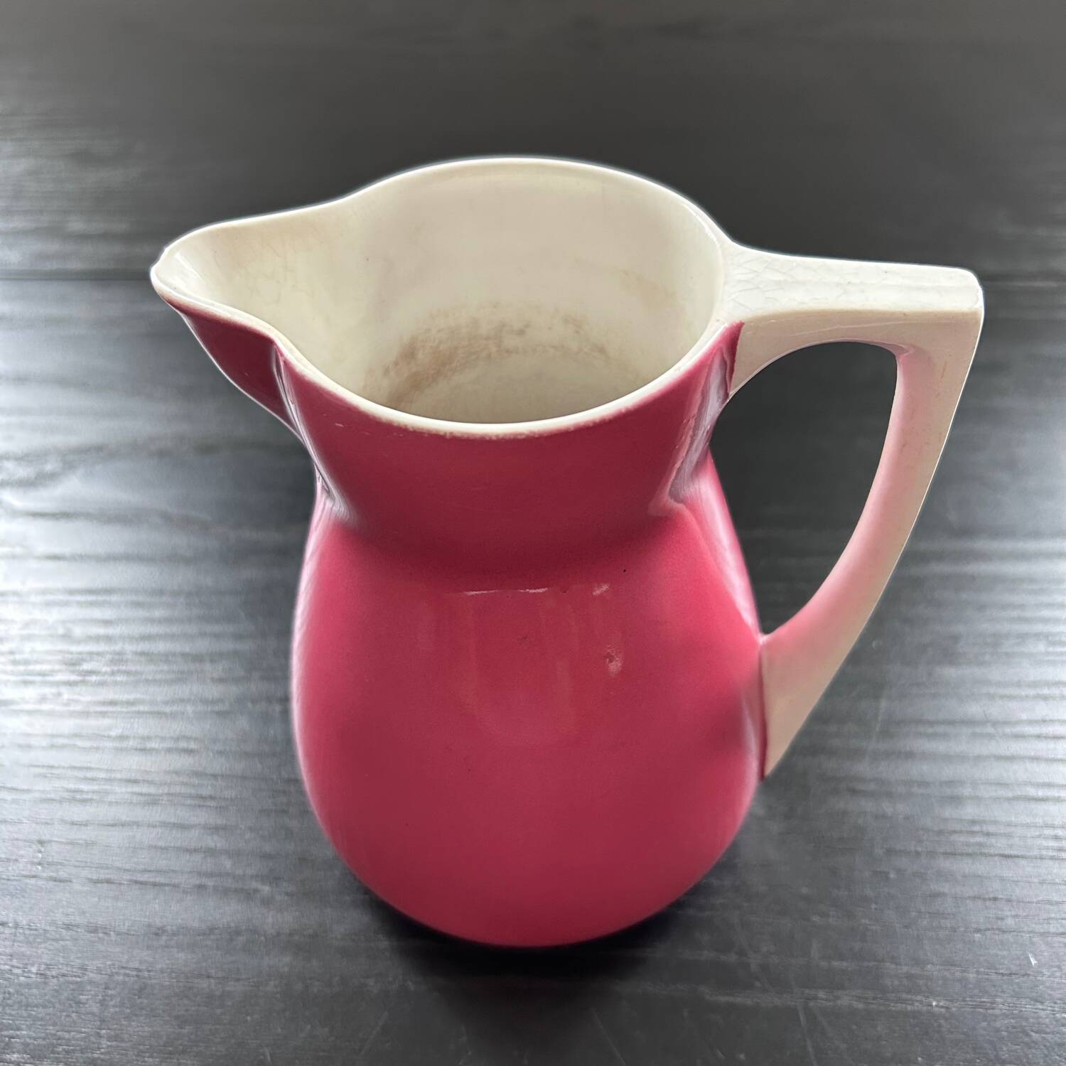 Pink Italian pitcher
