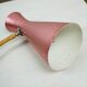 Mid-century Austrian pink wall lamp by Rupert Nikoll
