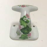 Set of 5 Limoges porcelain patères