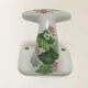 Set of 5 Limoges porcelain patères