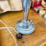 1950s metal mushroom lamp
