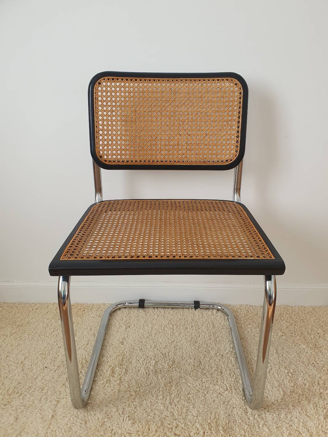 Chaise cannée B32 Marcel Breuer