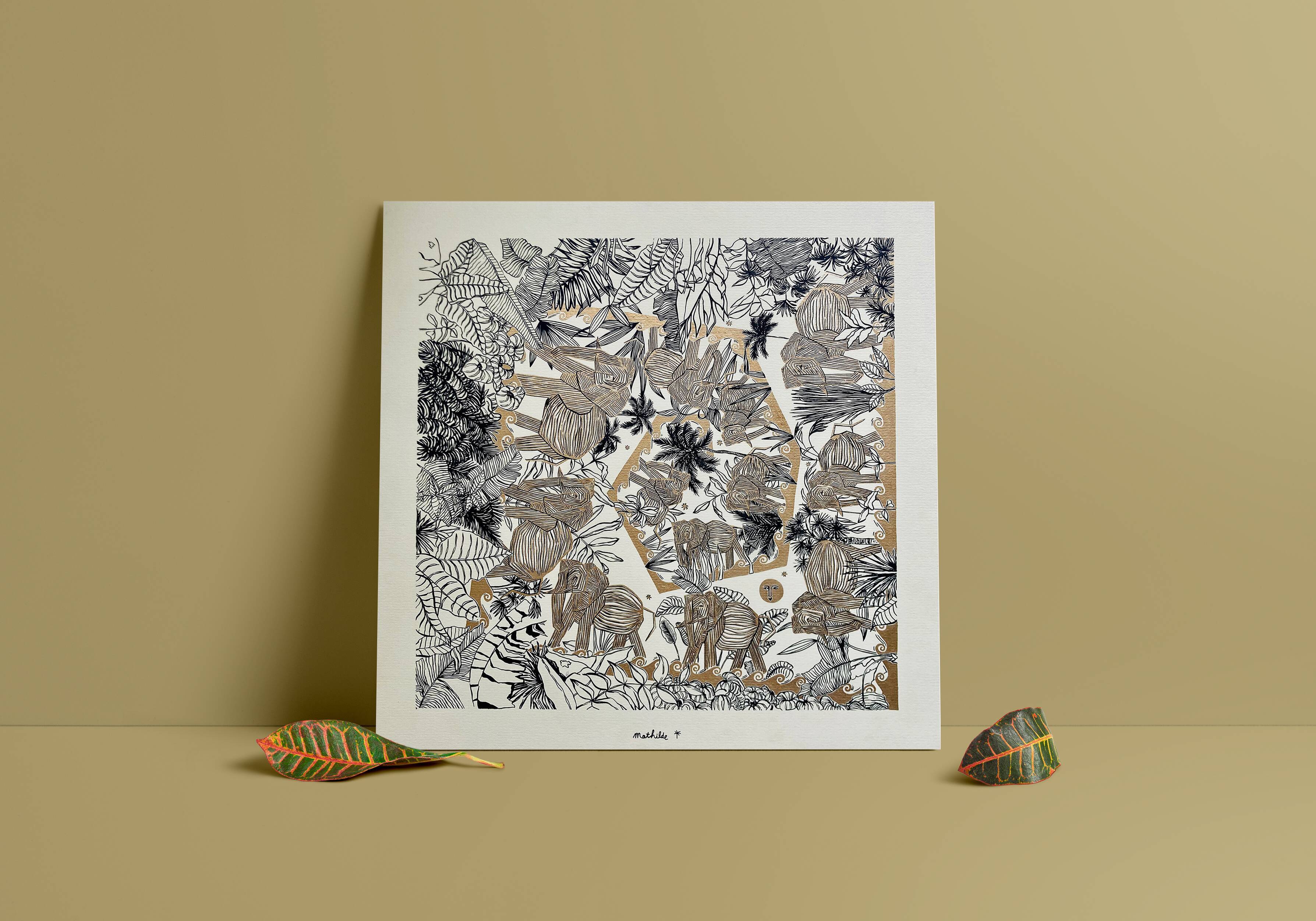The Elephant Walk - Original work