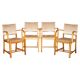 Set of four dining chairs RMS Queen Mary II Cunard White Star Liner