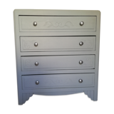 Art deco 1930 chest of drawers