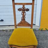 Prayer chair vintage oratory