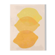 Painting on paper 30x40cm Lemon illustration painting signed Eawy