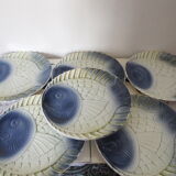 6 plates in slurry from Sevres