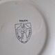 Set of 12 oval-shaped dinner plates, Salins Tolede pattern