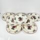 Lot de 8 assiettes plates "Agreste" Sarreguemines, XXe s.