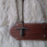 Wall coat rack 2 pateres