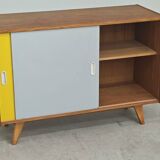 Buffet U-452 jaune et gris par Jiri Jiroutek pour Interier Praha 1960