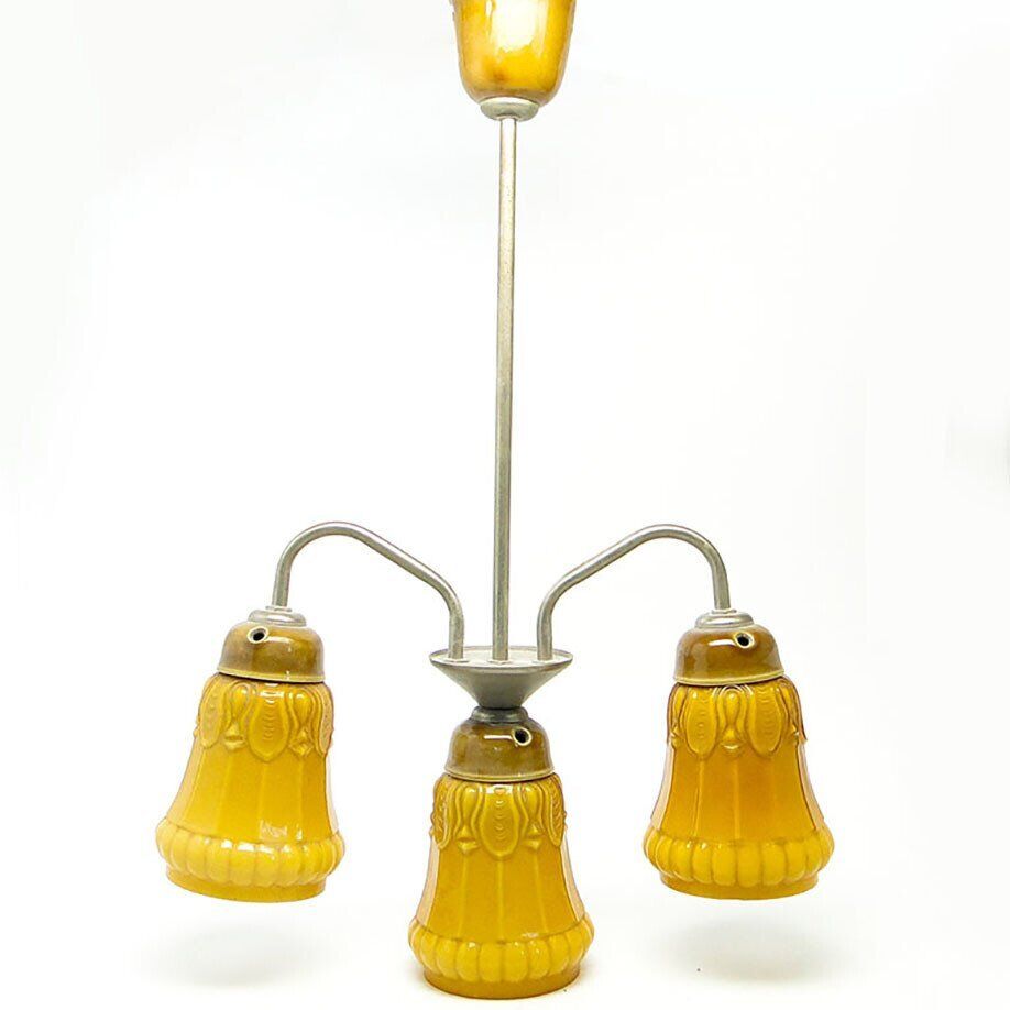 Mid-century chandelier from Polam, Germany, 1970s