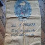 Potash jute bag from Alsace