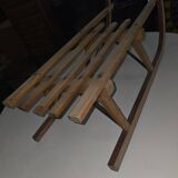 Vintage wooden sled