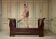 Louis Philippe period mahogany sleigh bed