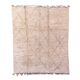 Moroccan rug Beni M'Rirt white - 272 x 346 cm