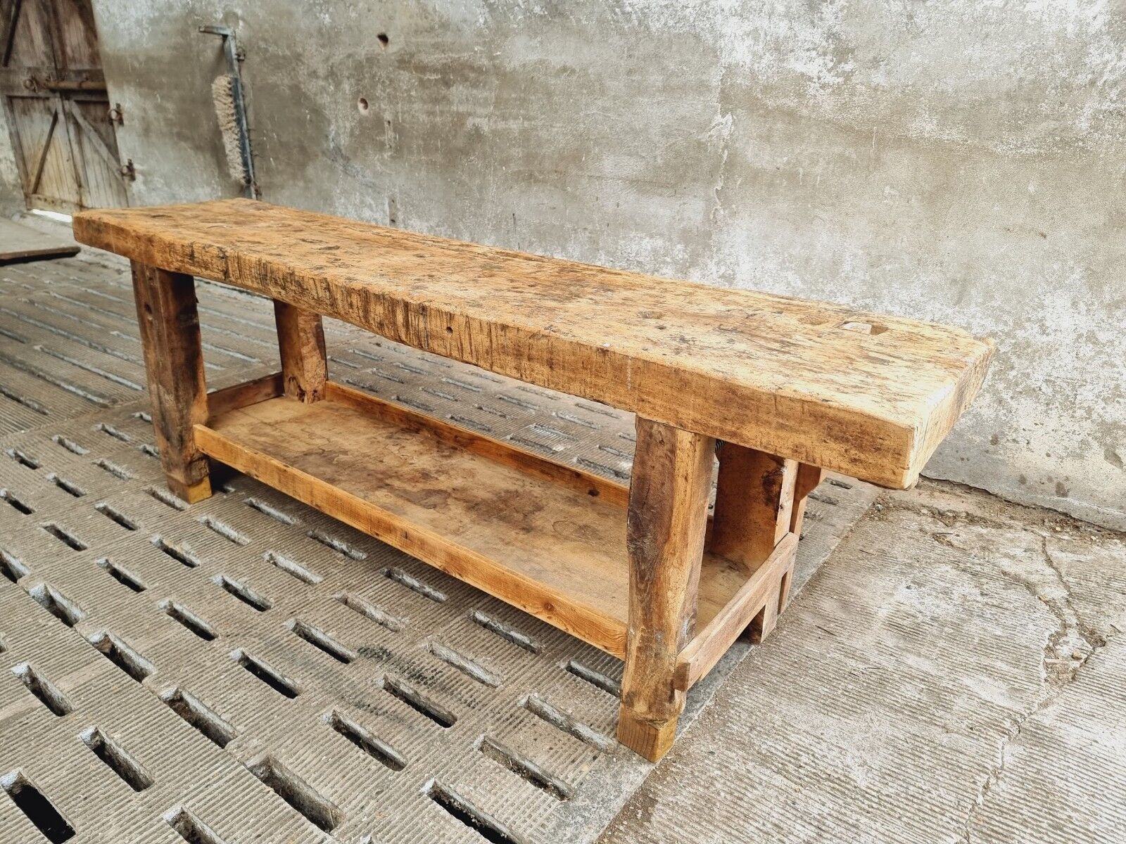 Antique workbench