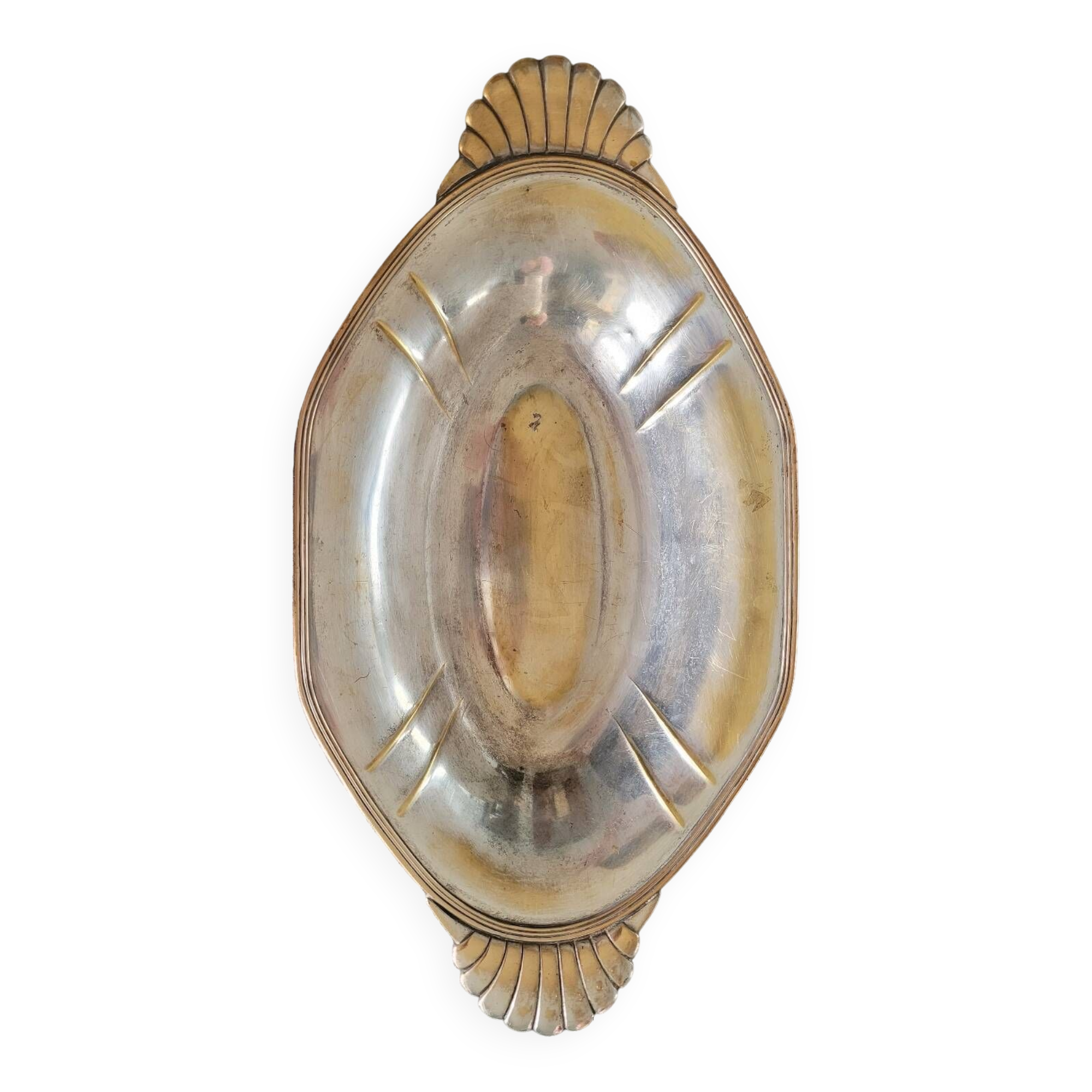 Old silver plated dish