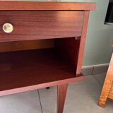 Vintage wooden bedside table