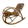 Rattan child rocking chair