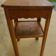 Small art deco style piece of furniture with one drawer and one shelf