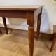 Antique solid wood bistro table