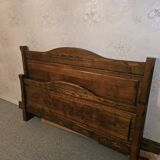 Wooden bed