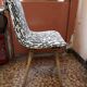 Chaise vintage pieds compas