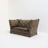 Two Seater Knole Sofa in Arts And Crafts Upholstery