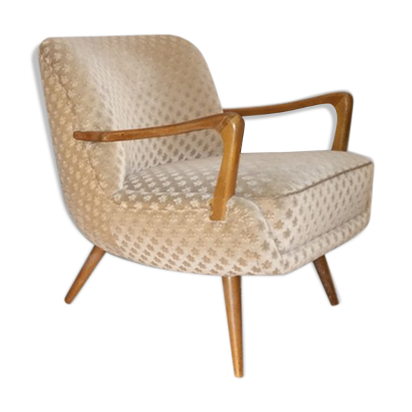 Fauteuil scandinave design années 50 60