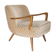 Chair Scandinavian cocktail design 50s 60s
