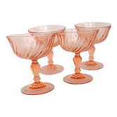 Rosaline vintage champagne flutes