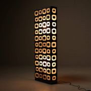 Large Italian brutalist floor lamp 1970s