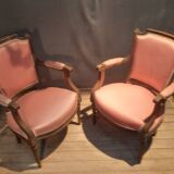Paire de fauteuil de style Louis XVI