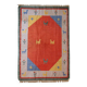 Kilim vintage fait main Gabbeh persan 171cm x 229cm (1960s)