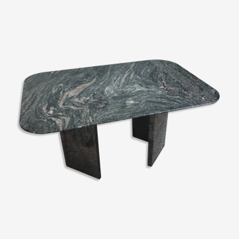 Table basse vintage granit