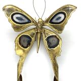 Pair of butterfly sconces by Henri Fernandez