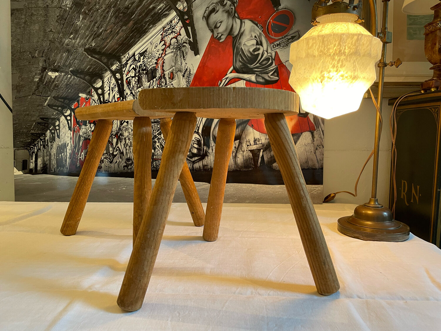 Tabourets de ferme