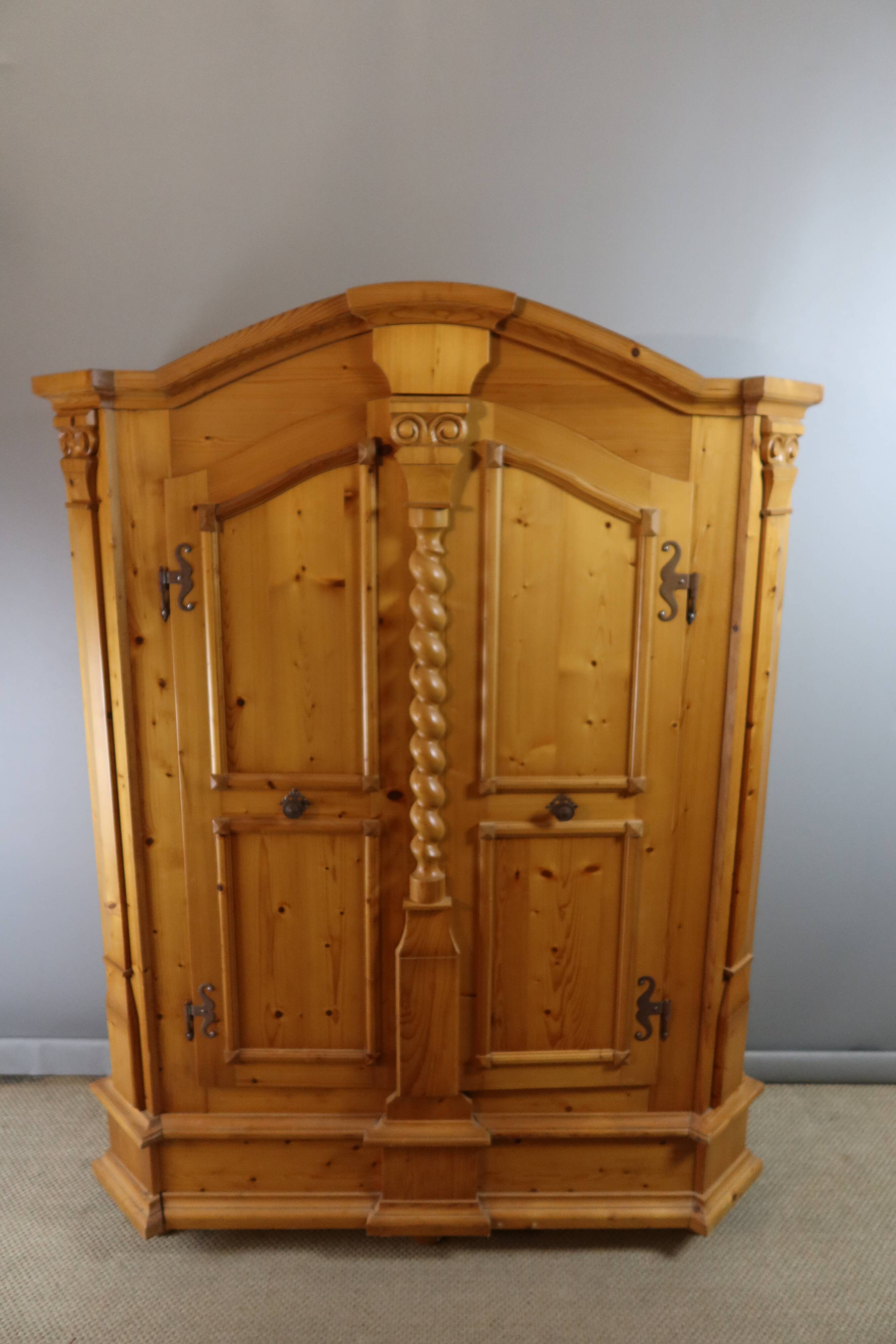 pine wardrobe