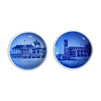 2 wall plates Denmark Royal Copenhagen