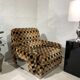 Fauteuil velours