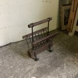 Brutalist magazine rack