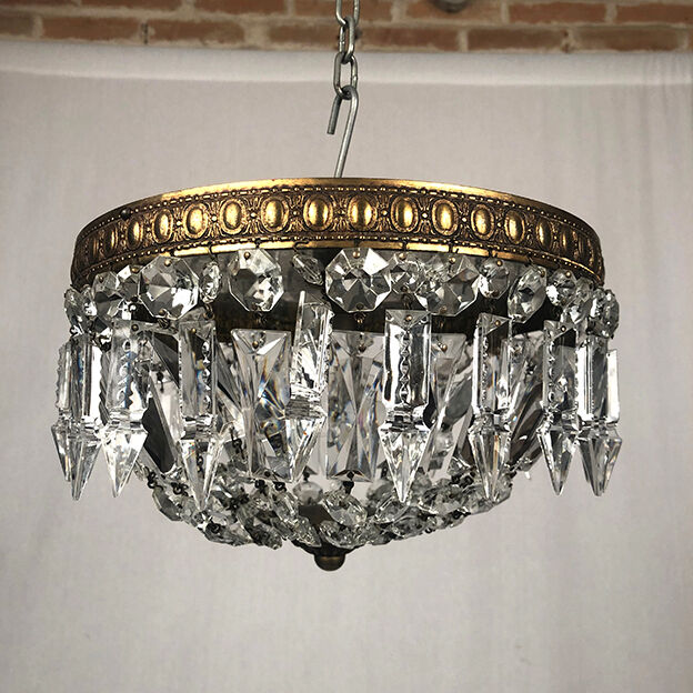 Louis XVI style tassel ceiling lamp