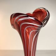 Murano Glass Vase Italy, The '70s