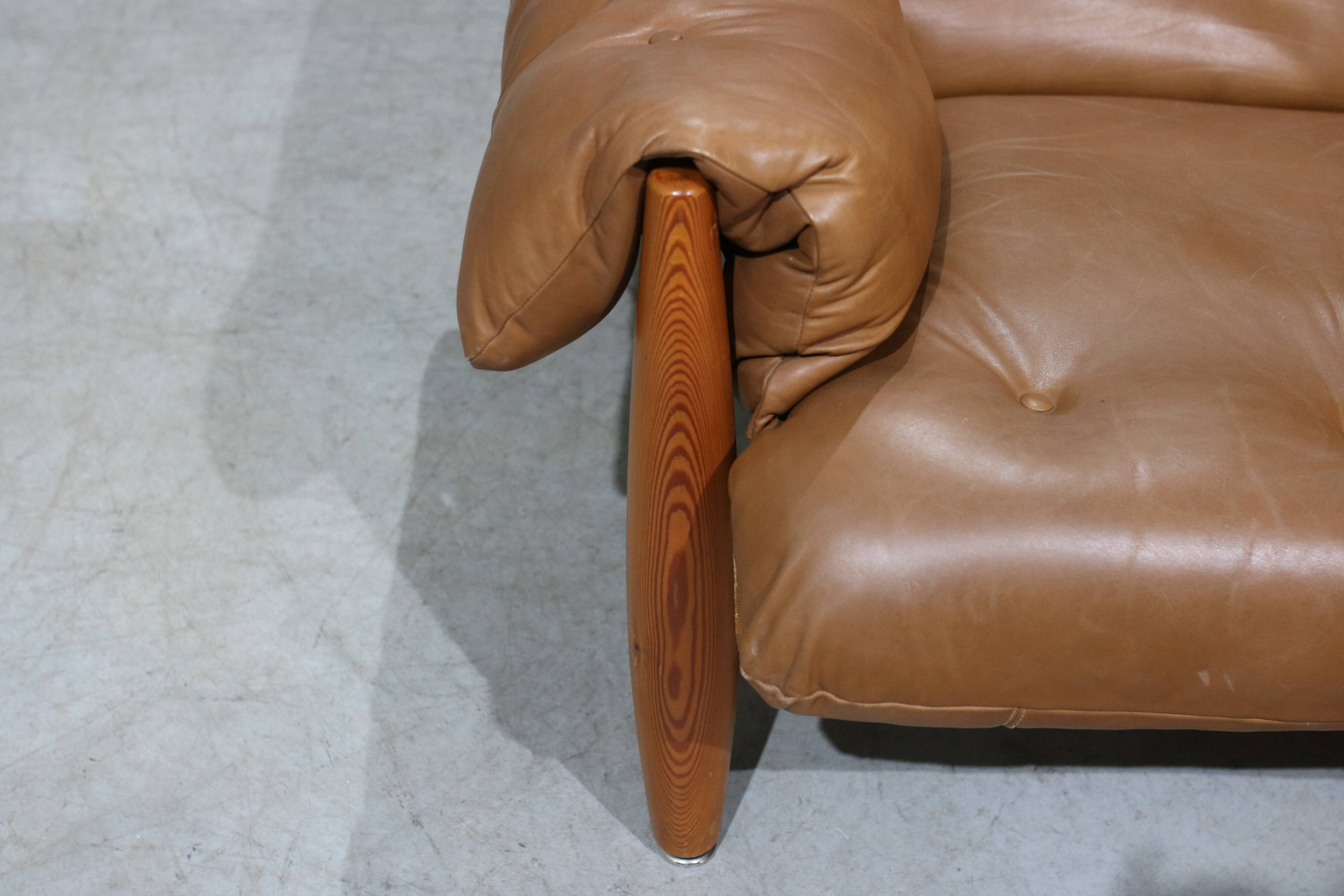 Sheriff Lounge Chair with Ottoman by Sergio Rodrigues for ISA