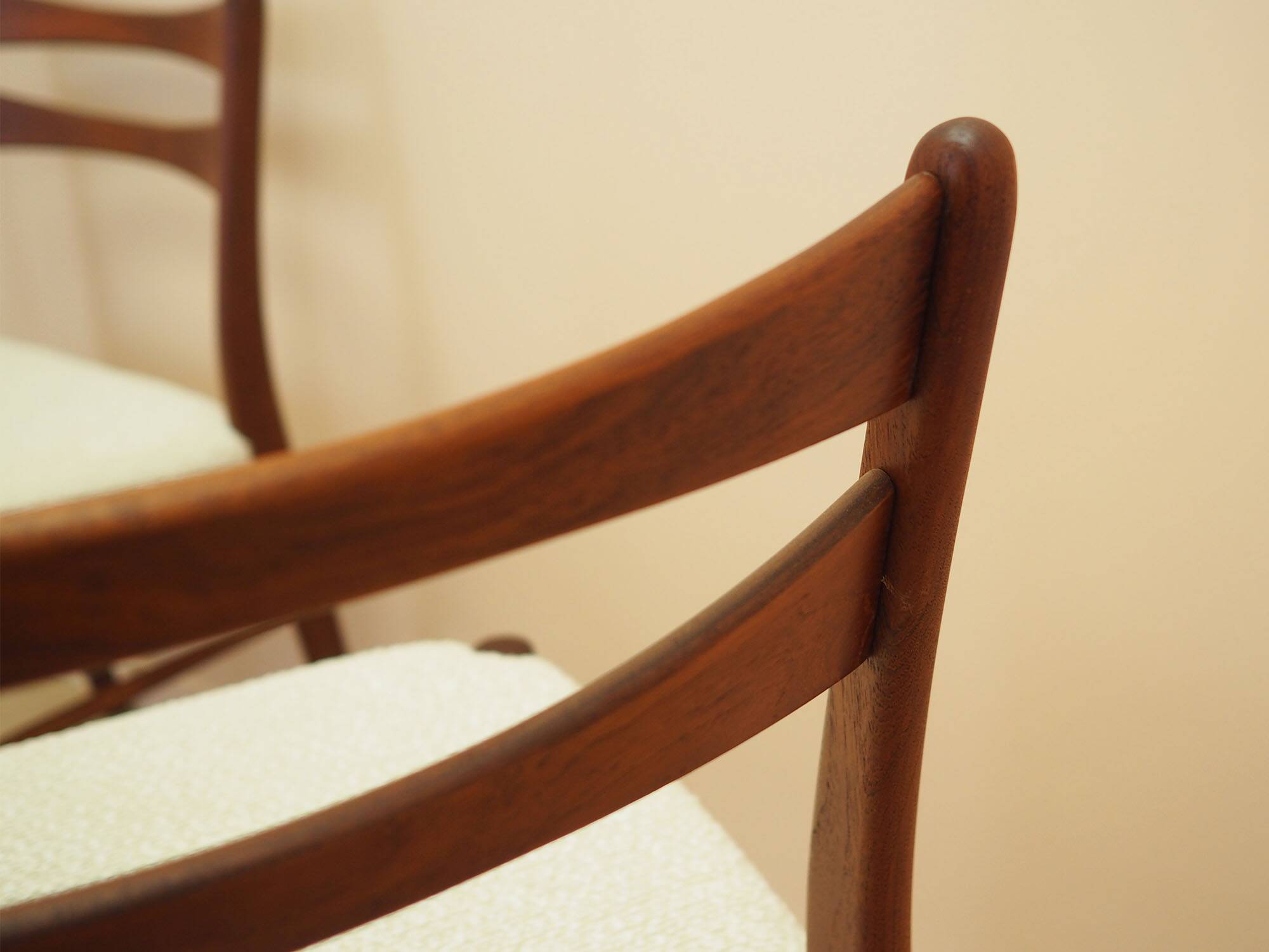 Set of six teak chairs, Danish design, 1960s, made in Denmark